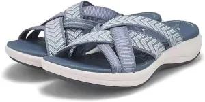 Women's Rehabilitation Orthopedic Walking Sandals Slippers Arch Support Slippers Plantar Fasciitis Wide Sandals Flat Slippers Slip On Sandals