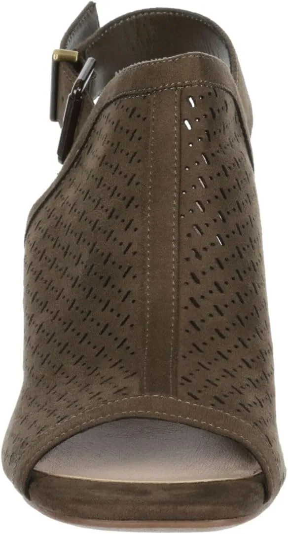 XAPPEAL Zella - Women's Peep Toe Cut Out Block Heeled Sandal Booties