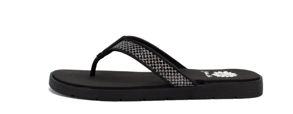 Yellow Box "Fabbie" Rhinestone Embellished Flip Flop Sandal