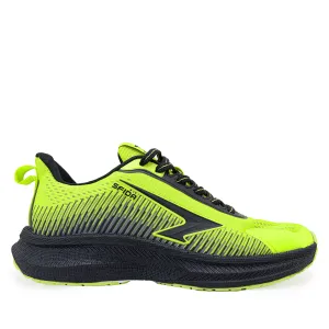 Zephyr Boy's Performance Runner Lace Up - Lime/Black